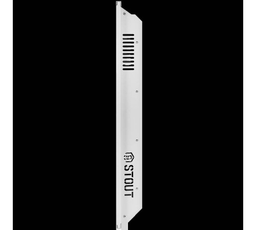 Отопительная панель STOUT ROSE STONE SCT 60х60 см розовый гранит / серый корпус SCT-00RG-006060