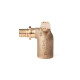 Угольник настенный REHAU RAUTITAN RX+ с длинным патрубком 16-Rp 1/2 14563623001