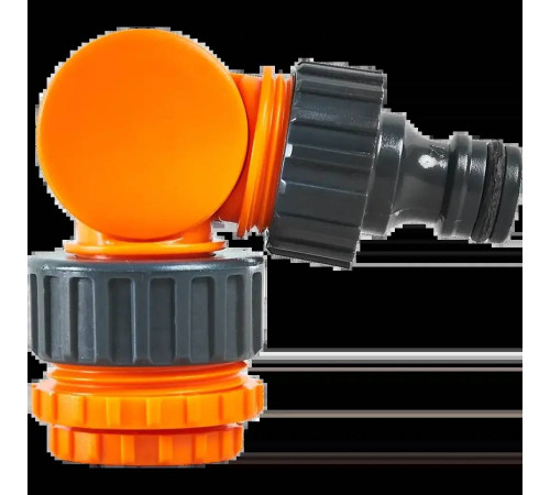 Коннектор поворотный Belamos 1/2-3/4-1 для шланга 5821