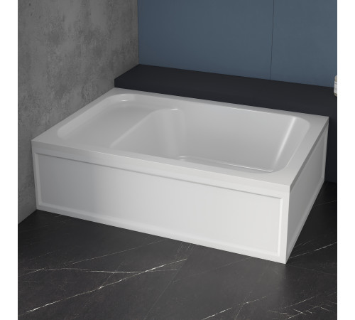 Душевой поддон прямоугольный RGW BC/L с сиденьем 900x1200 мм акрил 16180692-91