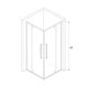 Душевой уголок RGW SV-33B 800x800 мм черный прозрачное стекло 06323388-14