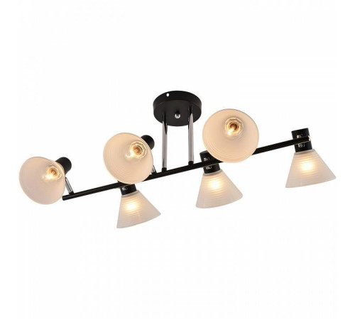 Люстра на штанге Reluce 01553 01553-3.3-06B BK+CR