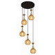 Подвесной светильник Reluce 02001-1 02001-0.9-05 AMBER