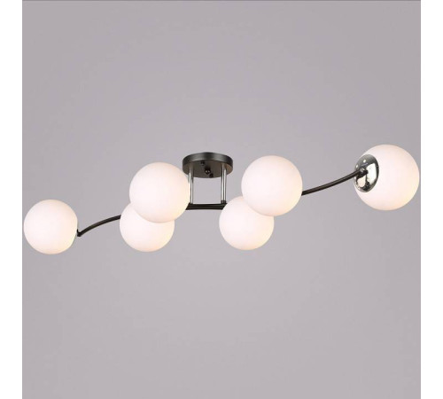 Потолочная люстра 02318-0.3-06 BK+CH