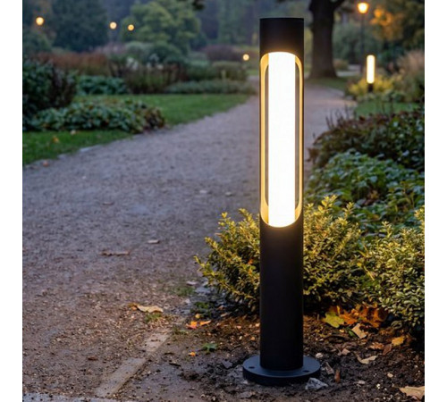 Наземный низкий светильник 09986-0.7-001JH 0.6M LED18W BK RLOS
