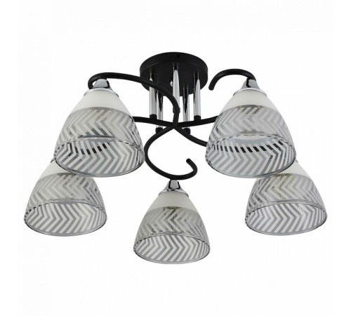 Потолочная люстра 11391 11391-0.3-05B BK+CR