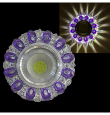 Встраиваемый светильник  42225-9.0-001PL MR16+LED3W CL/PP