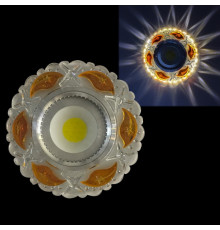 Встраиваемый светильник  42226-9.0-001PL MR16+LED3W CL/BN