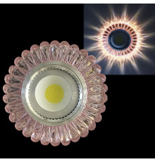 Встраиваемый светильник  42230-9.0-001PL MR16+LED3W PK