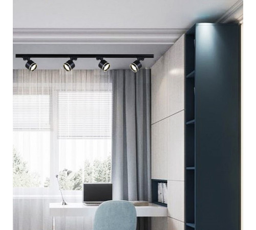 Светильник на штанге Reluce Technical 53003-9.3-001LD GX53 BK