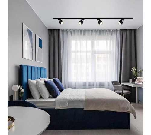 Светильник на штанге Reluce Technical 53004-9.3-001LD GX53 BK