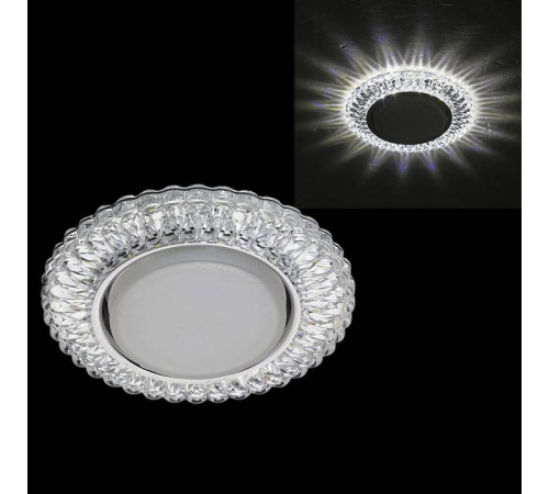 Встраиваемый светильник Reluce 53213 53213-9.0-001MN GX53+LED5W WH