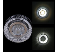 Встраиваемый светильник  71090-9.0-001D MR16 +LED3W BK