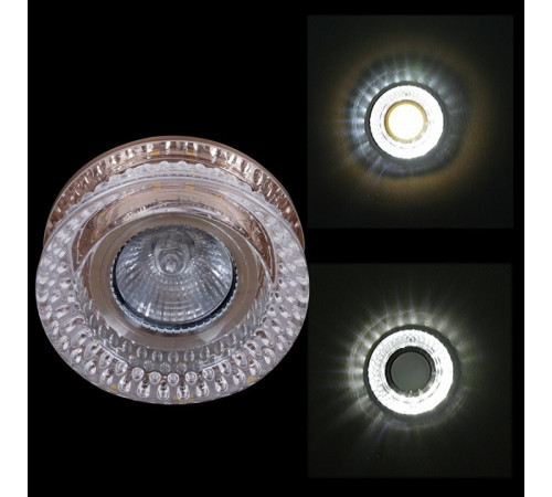 Встраиваемый светильник 71090-9.0-001D MR16 +LED3W TEA