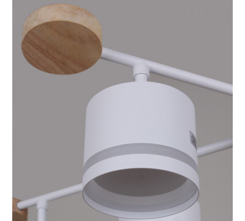 Люстра на штанге 78730 78730-0.3-08 GX53 WH+WOOD