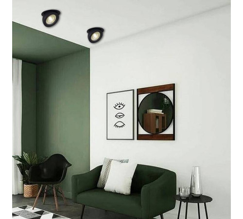 Встраиваемый светильник Reluce 84053 84053-9.0-001QR COB8W BK