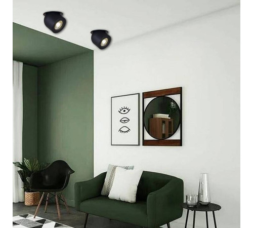 Встраиваемый светильник Reluce 84063 84063-9.0-001AY COB8W BK