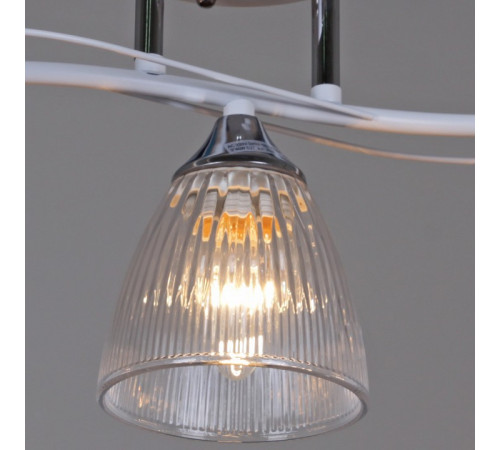 Люстра на штанге De Markt Бремен 3xE27 87360-0.3-03 WH+CR