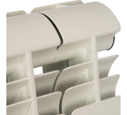 Радиатор алюминиевый Global ISEO 500 6 секций боковое подключение RAL 9010 IS05001006