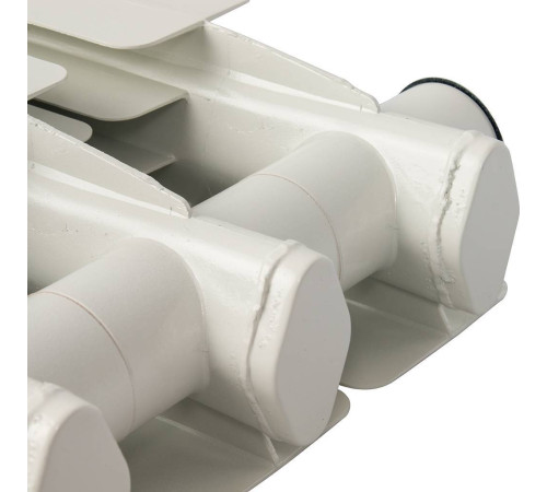 Радиатор алюминиевый Global ISEO 500 6 секций боковое подключение RAL 9010 IS05001006