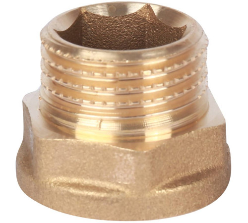 Удлинитель резьбовой TIEMME НВ 1/2 x 10 мм латунный 1500156