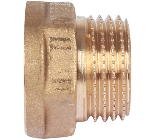 Удлинитель резьбовой TIEMME НВ 1/2 x 10 мм латунный 1500156