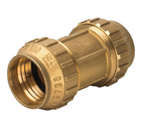 Муфта компрессионная TIEMME 40х40 для труб ПНД 3400029