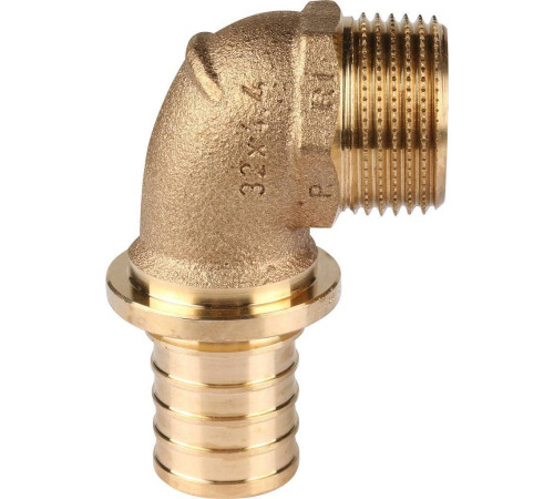 Угольник-переходник REHAU RAUTITAN RX+ 32 мм x R 1 НР аксиальный 14563521001