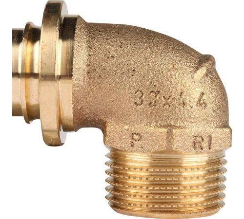 Угольник-переходник REHAU RAUTITAN RX+ 32 мм x R 1 НР аксиальный 14563521001