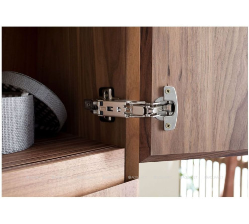 Шкаф-пенал Aquanet Нью Йорк 35 шпон орех 00203956