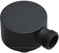 Водорозетка Allen Brau Priority 1/2 латунь черный матовый 5.31A15-31