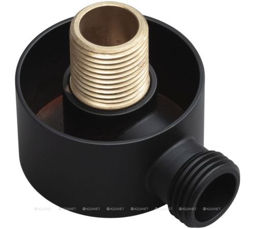 Водорозетка Allen Brau Priority 1/2 латунь черный матовый 5.31A15-31