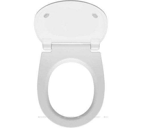 Сиденье для унитаза Allen Brau Fantasy Smartfix Soft-Close дюропласт белый матовый 4.11005.21