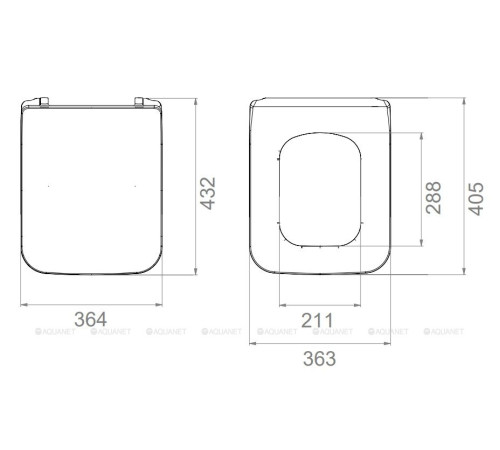 Сиденье для унитаза Allen Brau LIBERTY 2 Soft-Close дюропласт белый матовый 4.33008.21