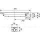 Сифон для профиля TECE TECEdrainprofile низкий DN 40 боковой слив 673001