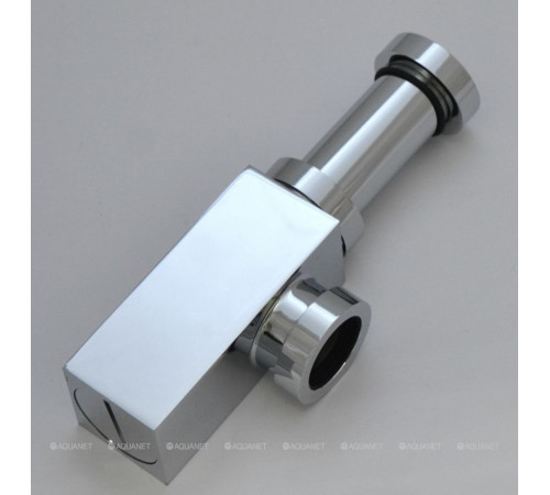 Сифон для умывальника AlcaPlast A401 Design 32 мм квадратный A401