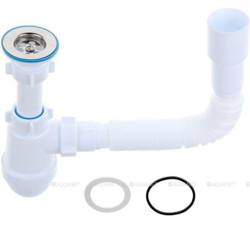 Сифон АНИ Пласт 1 1/4х40 с гибкой трубой C1015