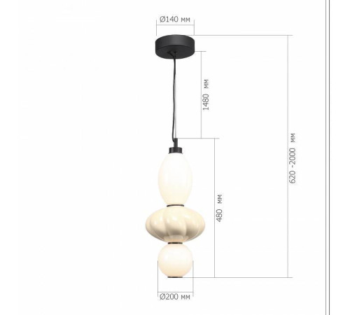 Подвесной светильник ST-Luce FLORENTINI SL6134.413.01