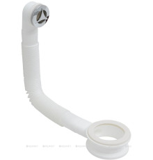 Слив-перелив для литьевых раковин Aquanet с адаптерным кольцом хром 00312686