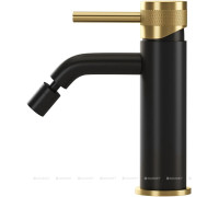 Смеситель для биде Allen Brau Priority 3.0 черный/золото 5.31A04-31GB