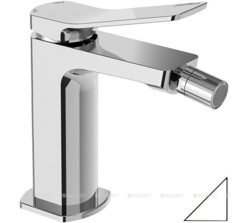 Смеситель для биде Paffoni Tilt без донного клапана белый матовый TI131BO