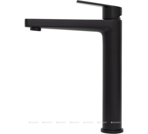 Смеситель для умывальника высокий Allen Brau ECLIPSE с донным клапаном черный матовый 5.E1002-31