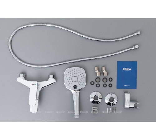 Смеситель для ванны Haiba HB60548-8 белый HB60548-8