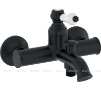 Смеситель для ванны и душа Jacob Delafon Louise матовый черный E24363-BL