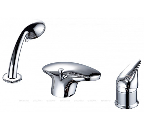 Смеситель на борт ванны Aquanet Practic 2 хром AF111-63B