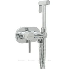 Смеситель с гигиеническим душем Allen Brau Priority скрытая часть хром 5.31005-00