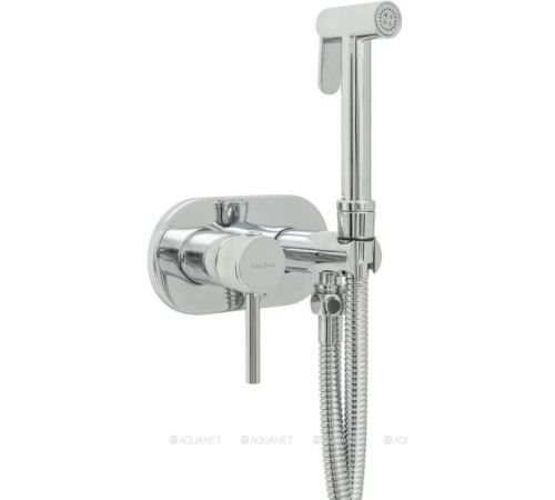 Смеситель с гигиеническим душем Allen Brau Priority скрытая часть хром 5.31005-00