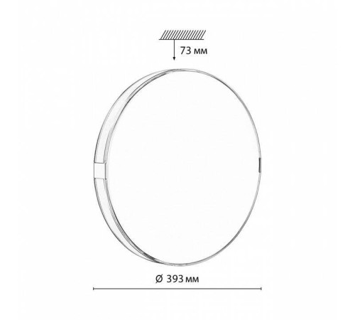 Накладной светильник Sonex Otiga Blue 7677/DL