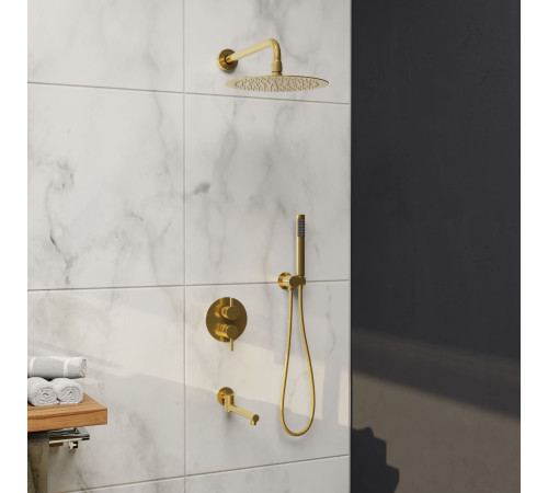 Душевая система скрытого монтажа RGW SP-55Gb золото 51140855-06