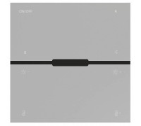 Панель универсальная клавишная накладная ST-Luce SKYLINE 220 ST015.400.97